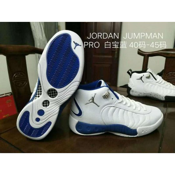 Air Jordan 12 White Upper Blue Sole Men