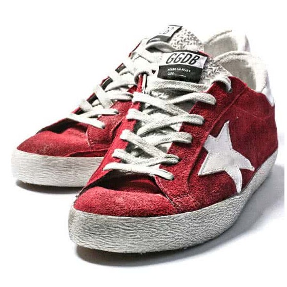 Golden Goose Superstar GGDB Red With White