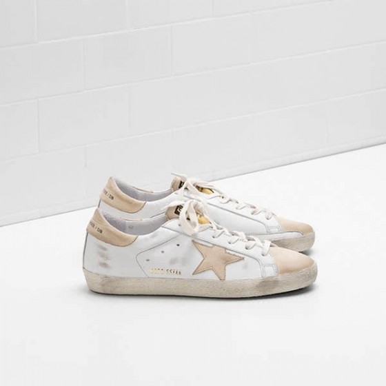 Golden Goose Superstar Sneakers G30WS590 Upper In Calf Leather Star In Leather