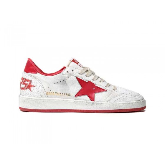 Golden Goose A5 white red