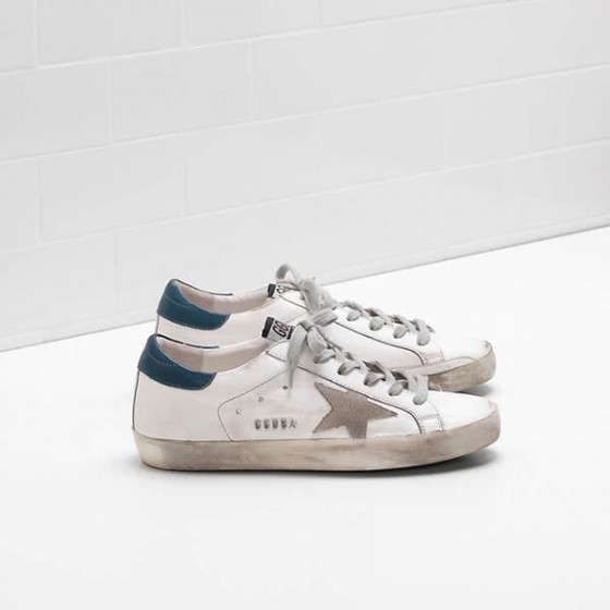 Golden Goose Superstar Sneakers G31WS590.C71 Calf Suede Laminated Leather