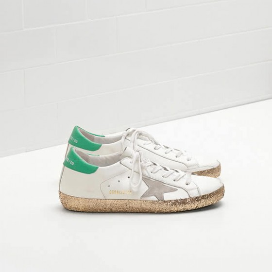 Golden Goose Superstar Sneakers G31WS590.D53 Calf Suede Leather Tab Rubber Sole