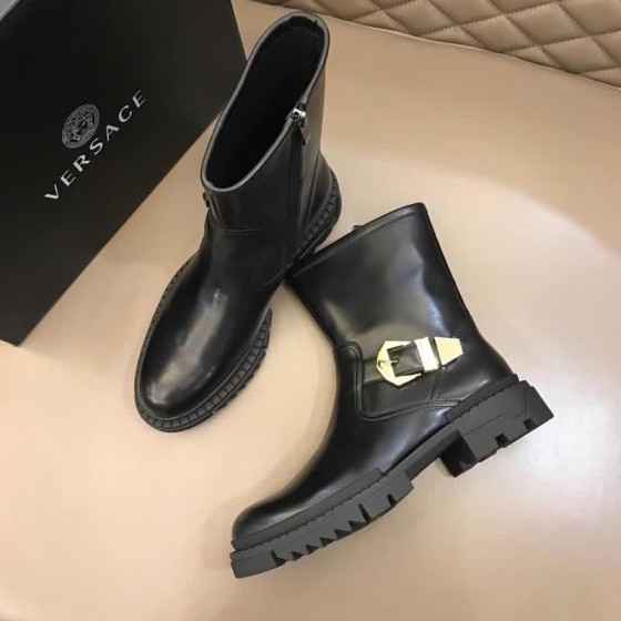 Versace New Boots Classic Black Men