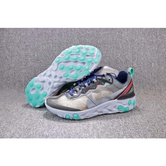 Air Max Undercover x Nike Upcoming React Element 87 White Black Shoes Men Women