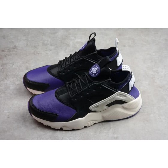 Nike Air Huarache Men Women Black Purple Shoes