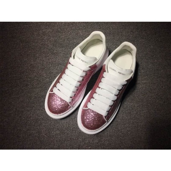 Alexander McQueen Red and White shoelace Men And Women