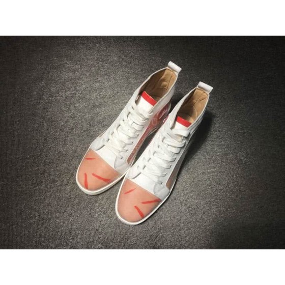 Christian Louboutin Sneaker Men/Women White/Dusty Pink