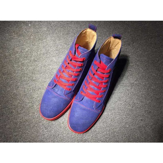 Christian Louboutin Sneaker Men/Women Blue/Orange