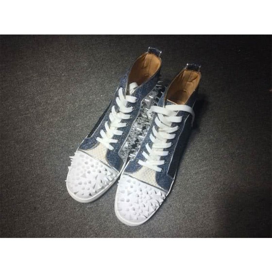 Christian Louboutin No Limits Sneaker Men/Women Black/Blue/White