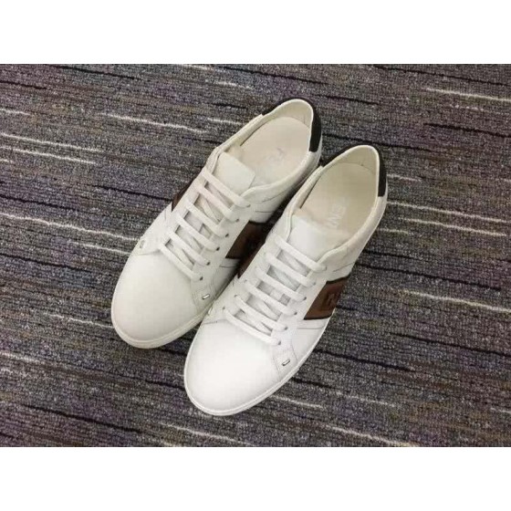 Fendi Men's White Leisure Shoes