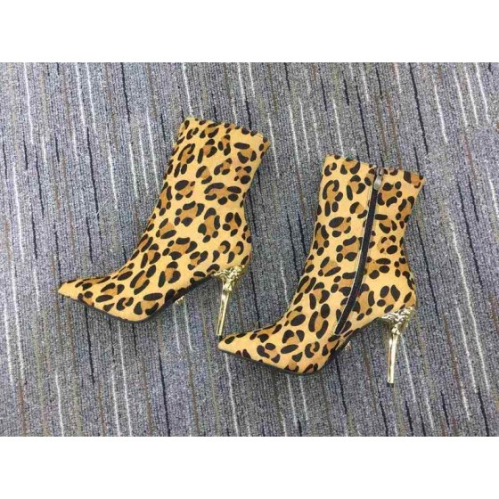 Versace Leopard print Boots Leisure Shoes Women