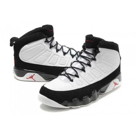  Air Jordan 9 White Black Super Size Men