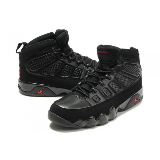  Air Jordan 9 All Black Super Size Men