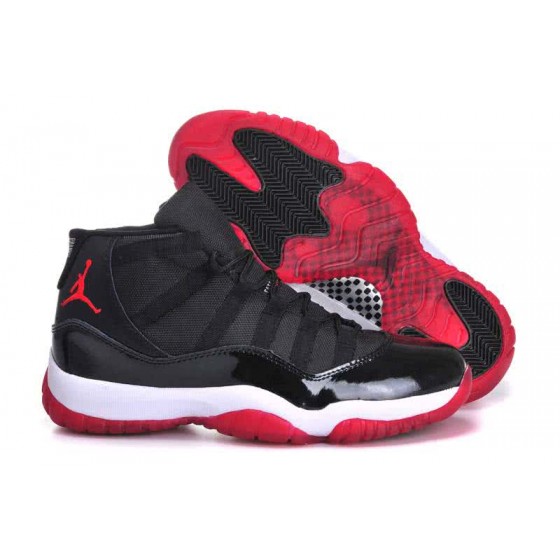 Air Jordan 11 Black White Red Super Size Men