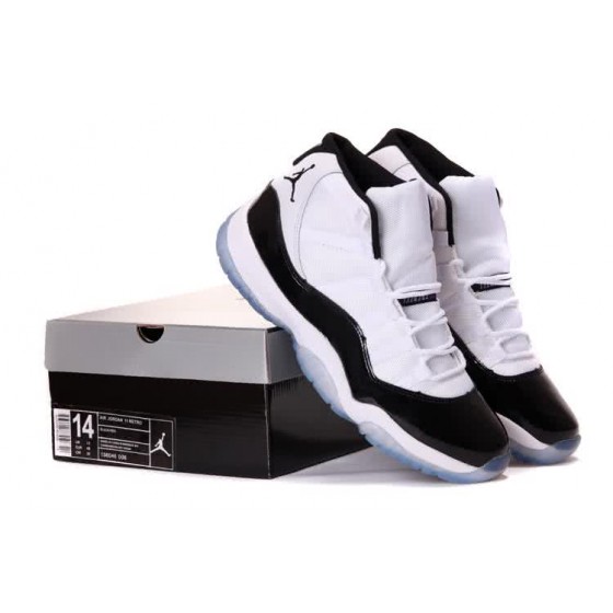 Air Jordan 11 White Black Super Size Men