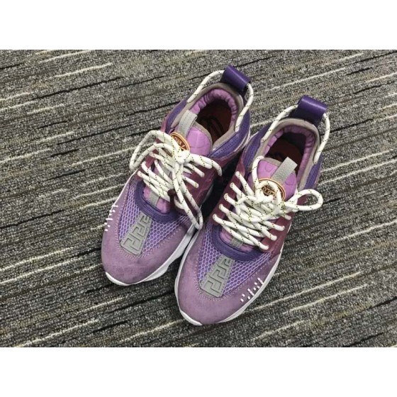 Versace Purple With White Sole Leisure Sports Shoes Men/Women