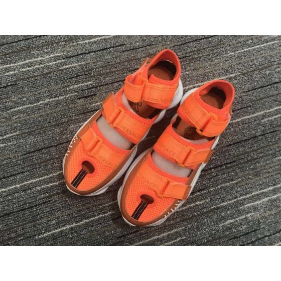 Versace Orange And White Sole Leisure Sports Shoes Men/Women