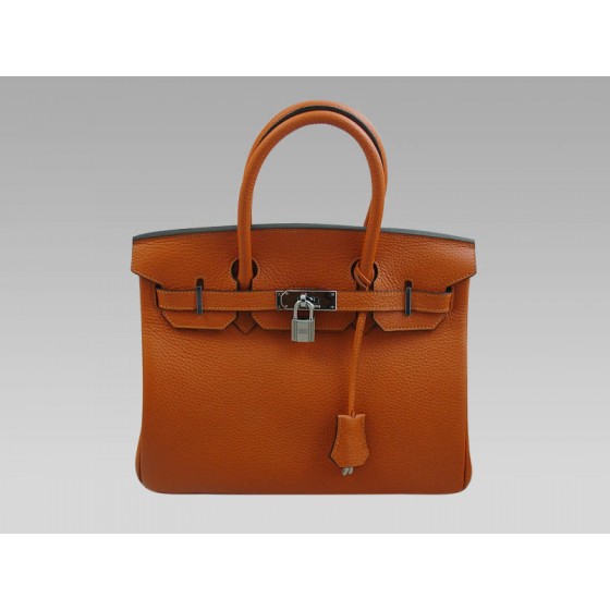 Hermes Birkin 30 Togo Leather Orange