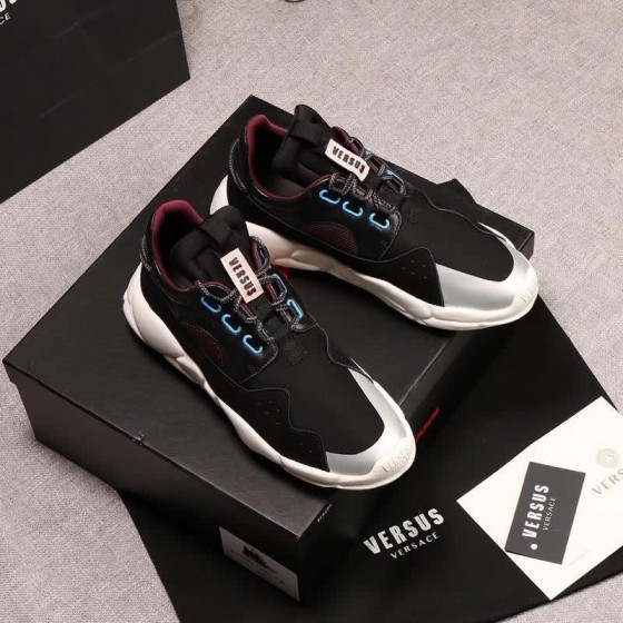 Versace Sneakers Latex Insole Flexible Black Men