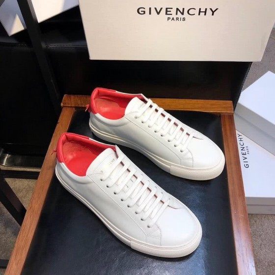 Givenchy Sneakers White Upper Red Inside Men