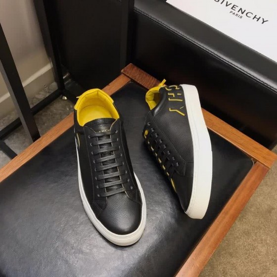 Givenchy Sneakers Black Yellow Upper White Sole Men