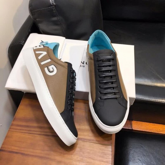 Givenchy Sneakers Black Brown Blue Upper White Sole Men