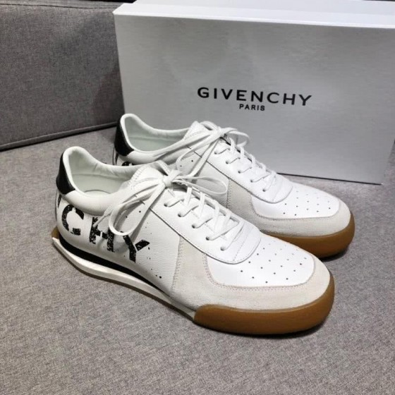 Givenchy Sneakers Black Letters White Upper Men