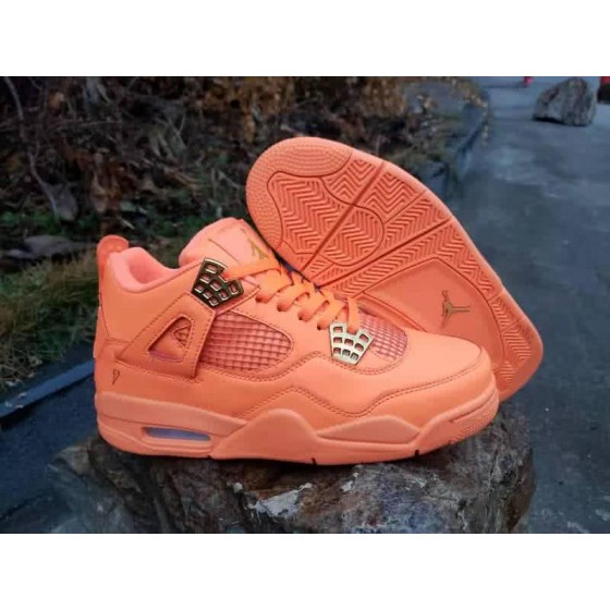Air Jordan 4 Shoes Orange Men
