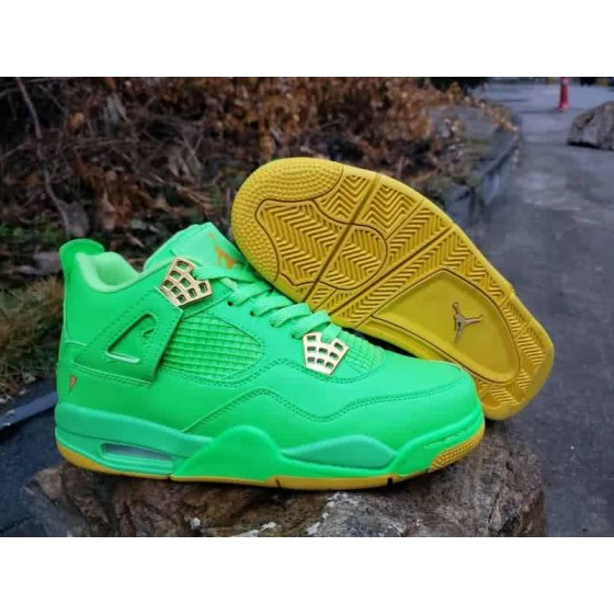Air Jordan 4 Shoes Green Men