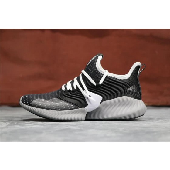 Adidas Alpha Bounce Black Grey And White Men And Women