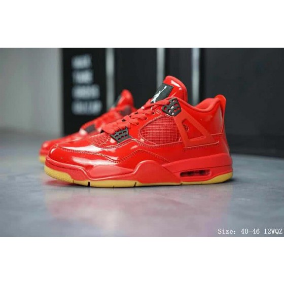 Air Jordan 4 Shoes Red Men