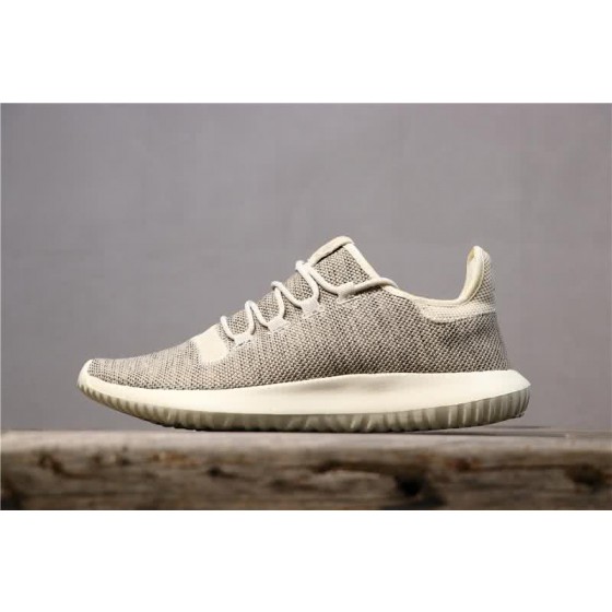 Adidas Tubular Shadow Heather Grey Upper And White Sole Men And Women