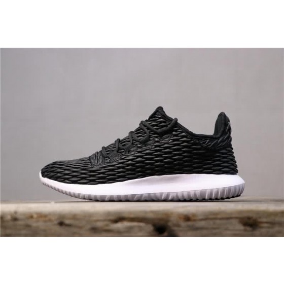 Adidas Tubular Shadow Black Upper And White Sole Men And Women