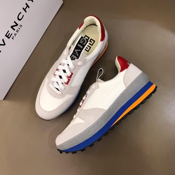 Givenchy Sneakers Grey White And Red Men