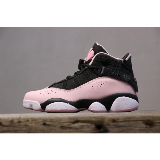 Air Jordan 6 Rings Pink And Black Women