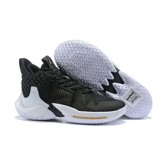 Air Jordan 1 Shoes Black White And Brown Men
