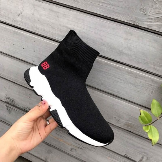 Balenciaga Speed Sock Boots Black Men Women