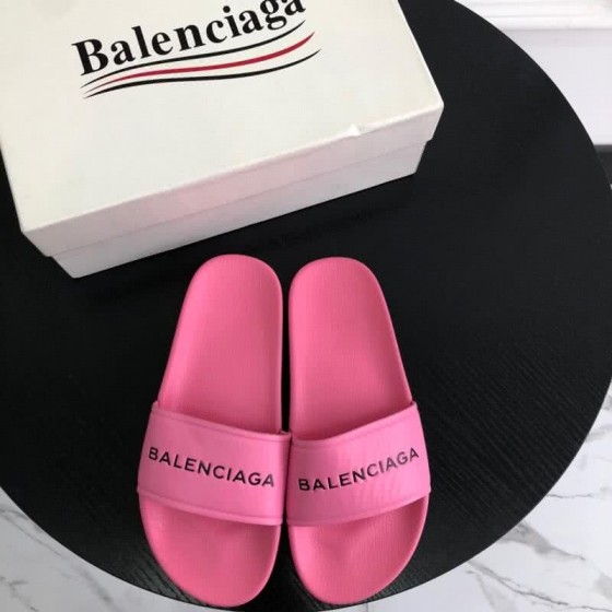 Balenciaga Slippers Pink Men Women