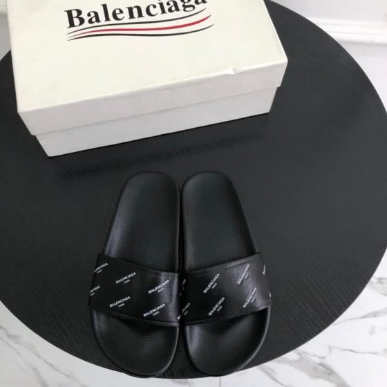 Balenciaga Slippers Black Men Women