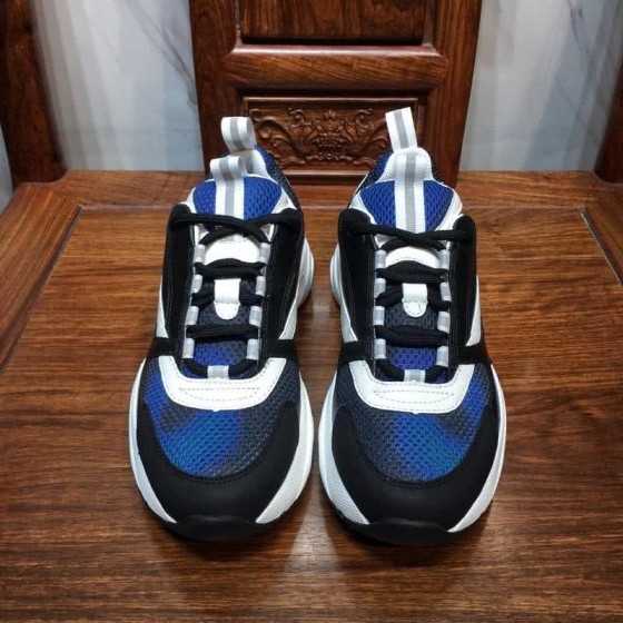 Dior Sneakers Blue Black And White Men And Women