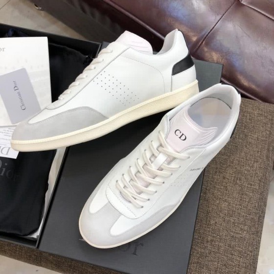 Dior Sneakers Lace-ups White Grey And Black Men