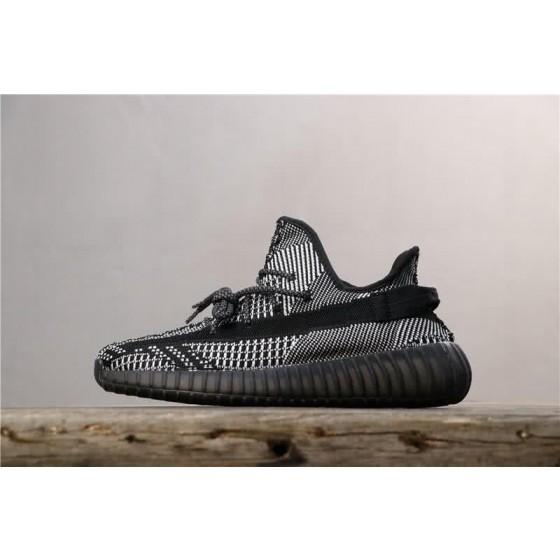 Adidas Yeezy Boost 350 V2 Men Women Black Static Reflective Shoes