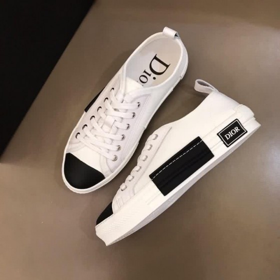 Dior Sneakers Lace-ups White And Black Men