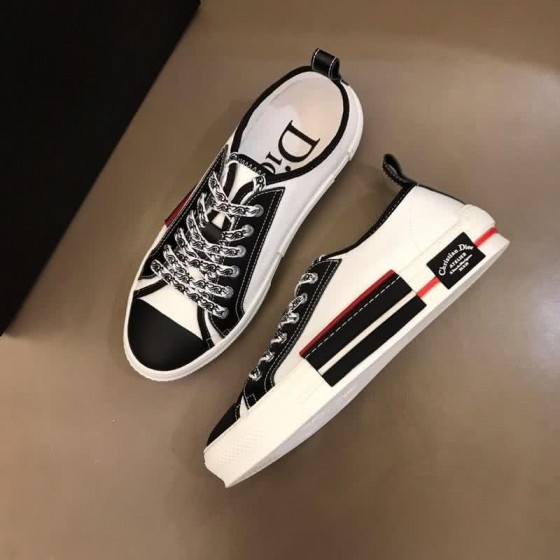 Dior Sneakers Lace-ups White Black Red Men
