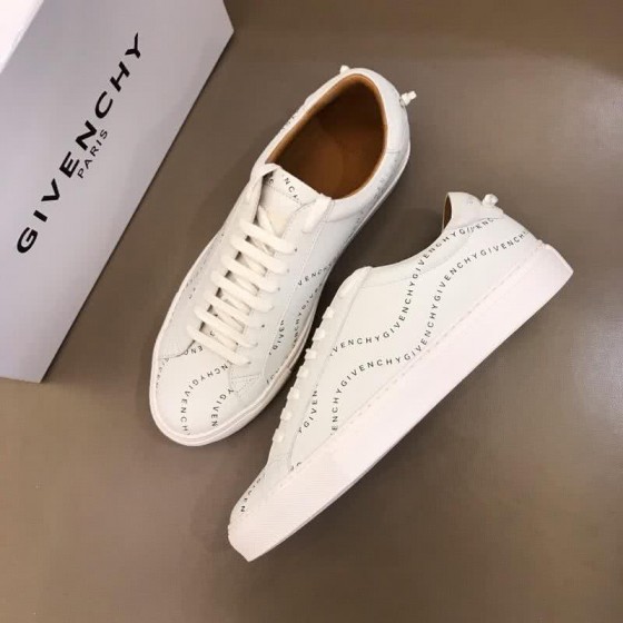 Givenchy Sneakers Black Letters All White Men