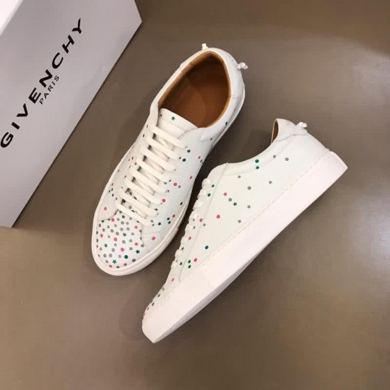 Givenchy White Upper Little Stars And Points Men