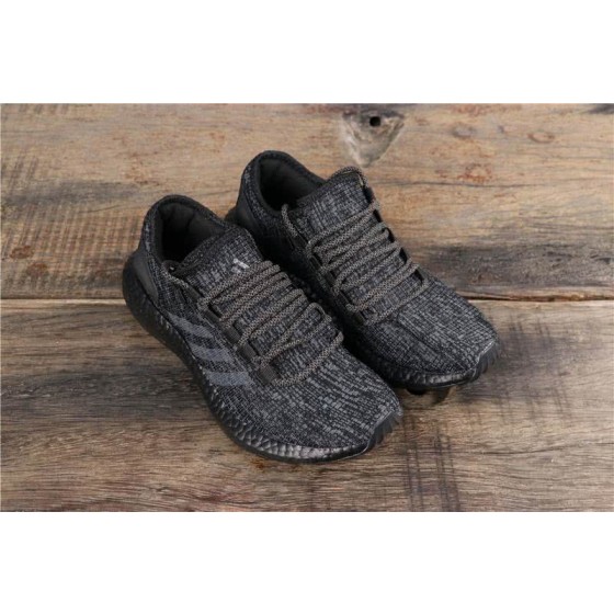 Adidas Pure Boost Men Black Shoes