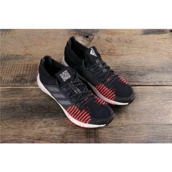 Adidas Pure Boost HD Men Black Red Shoes