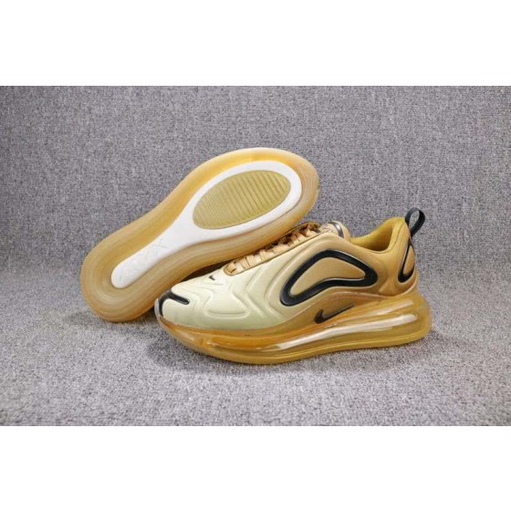 Nike Air Max 720 Women Men Gold Shoes 