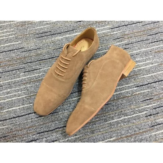 Christian Louboutin Loafers Suede Coffee Men